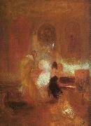 Joseph Mallord William Turner Music Party oil painting artist